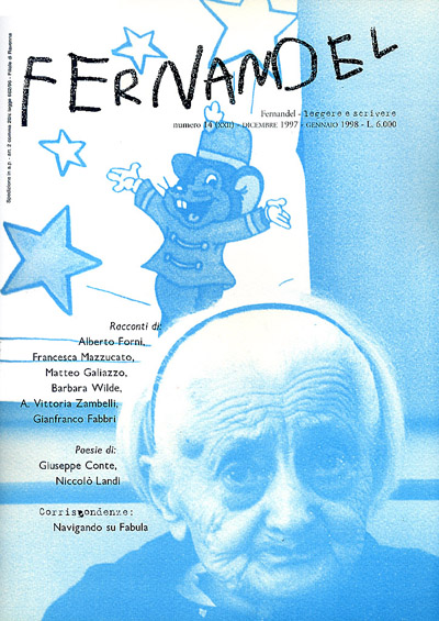 Il primo numero con la copertina colori, dicembre 1997. Foto di Silvia Camporesi